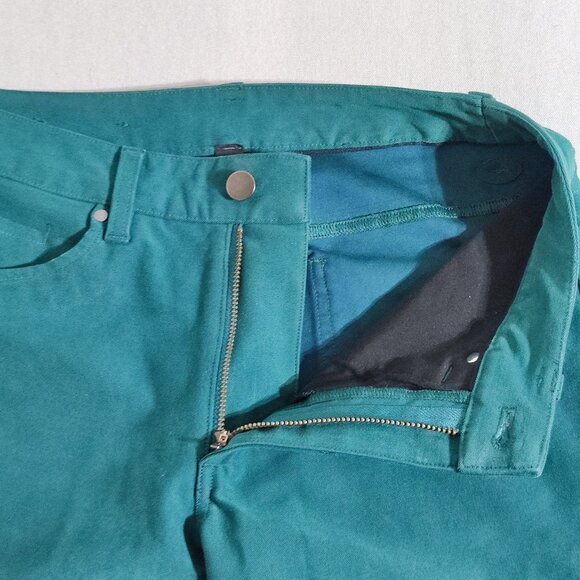 Lululemon ABC Slim-Fit Pant *Utilitech™ M5ABNS men's size 28 green colour - Picture 9 of 15